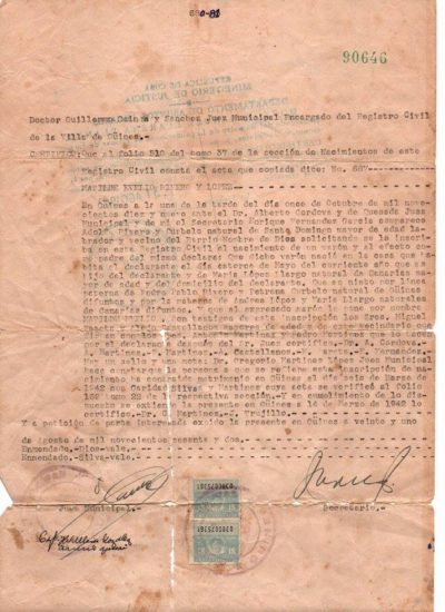 Certificado Benei Anusim